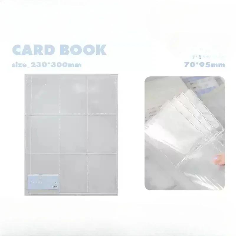 Large Capacity Photo Album Blue Photocard Binder Kpop Card Book 480 Pockets Collection Book for Idol Group Wholesales 2025 New
