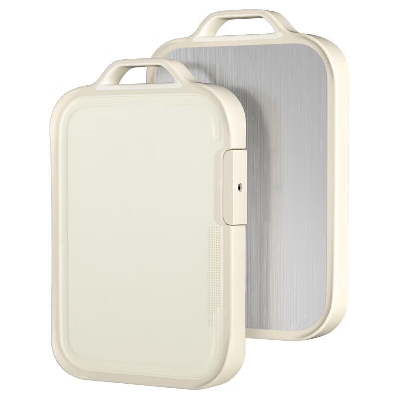Wenlunshan Double-sided Antibacterial Stainless Steel Chopping Board