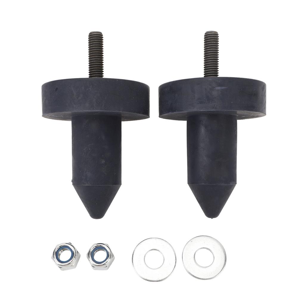 2PCS Hood Pin Set Polyurethane Rubber Stainless Steel 924?5410 Replacement for Kenworth T2000 T600A