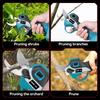 ONEVAN 30mm Brushless Electric Pruning Shear Cordless Scissor Tree Pruner Branch Cutter Garden Power Tool For Makita Battery Pin