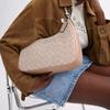 Coach Teri 29 Logo Reißverschluss Beschichtetes Canvas Tragetasche Crossbody Schultertasche Große Damen Taschen Beige CV940-SVPWH