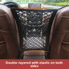 Filet de rangement universel double couche pour sièges de voiture, Filet de rangement suspendu isolant monté sur véhicule