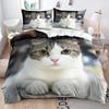2/3pcs Bedding Set Digital Print Comfortable Duvet Cover for Home Bedroom Decoration, 1 Duvet Cover and 2pillowcase with Zippers