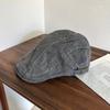 Big head circumference, small face, washed cotton, forward-looking granny hat, men's and women's k-style casual reverse wearing beilei trendy