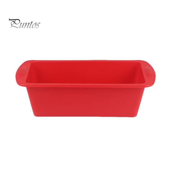 Food-grade Silicone Mold 1/4Pcs Toast Non-Stick Loaf Pan Heat-resistant Non-stick Bread Rectangle Baking Mould for Home Kitchen