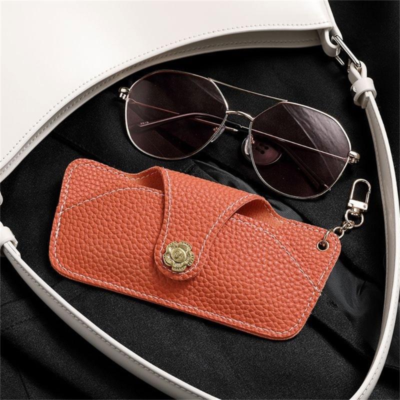 Eyeglasses Case PU Carrying Case Glasses Holder Reading Glasses Case For Women Eyeglass Holder Pouch