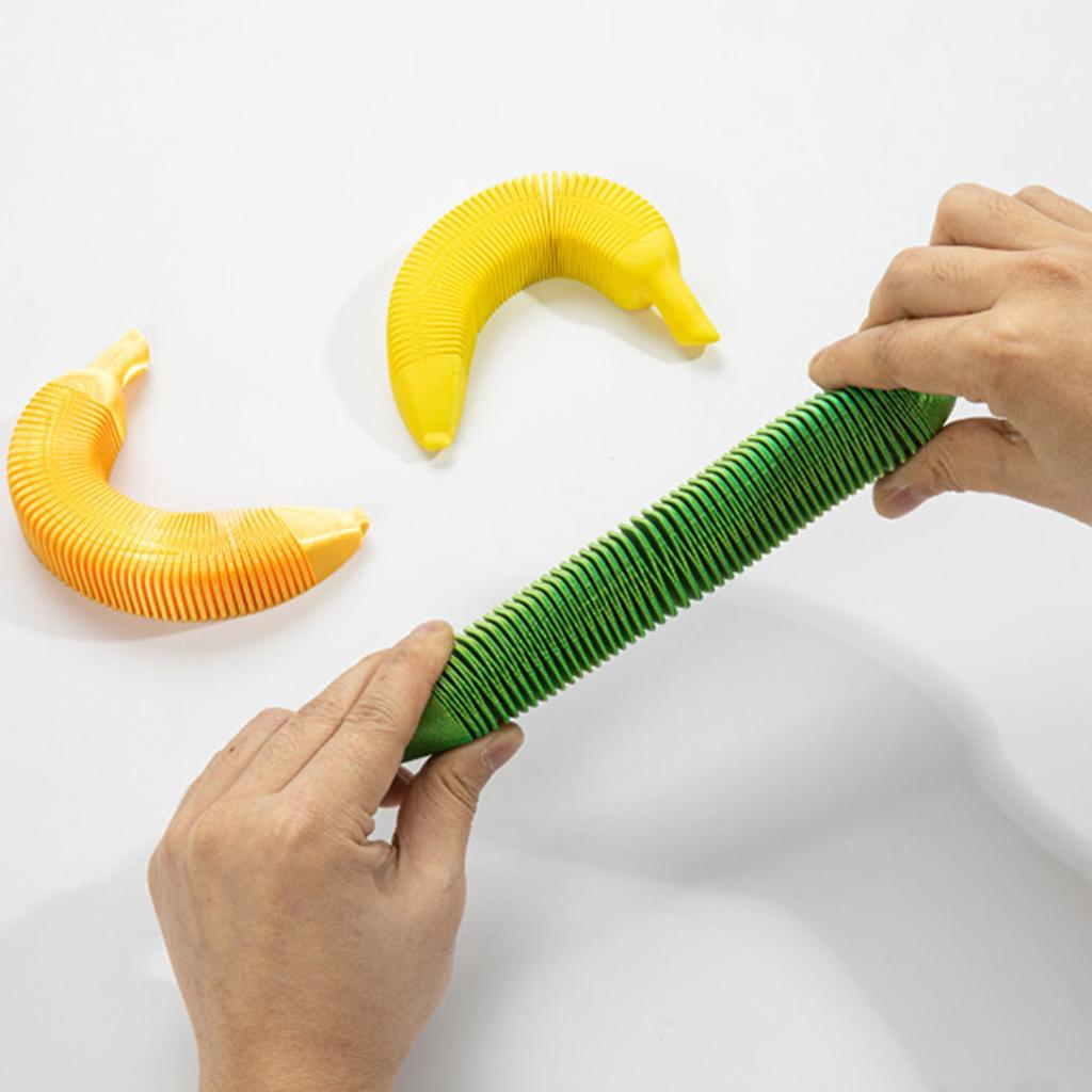 Jucărie tip banană imprimată 3D, jucărie senzorială acasă pentru adulți și copii, excelentă pentru ADHD/ADD/autism
