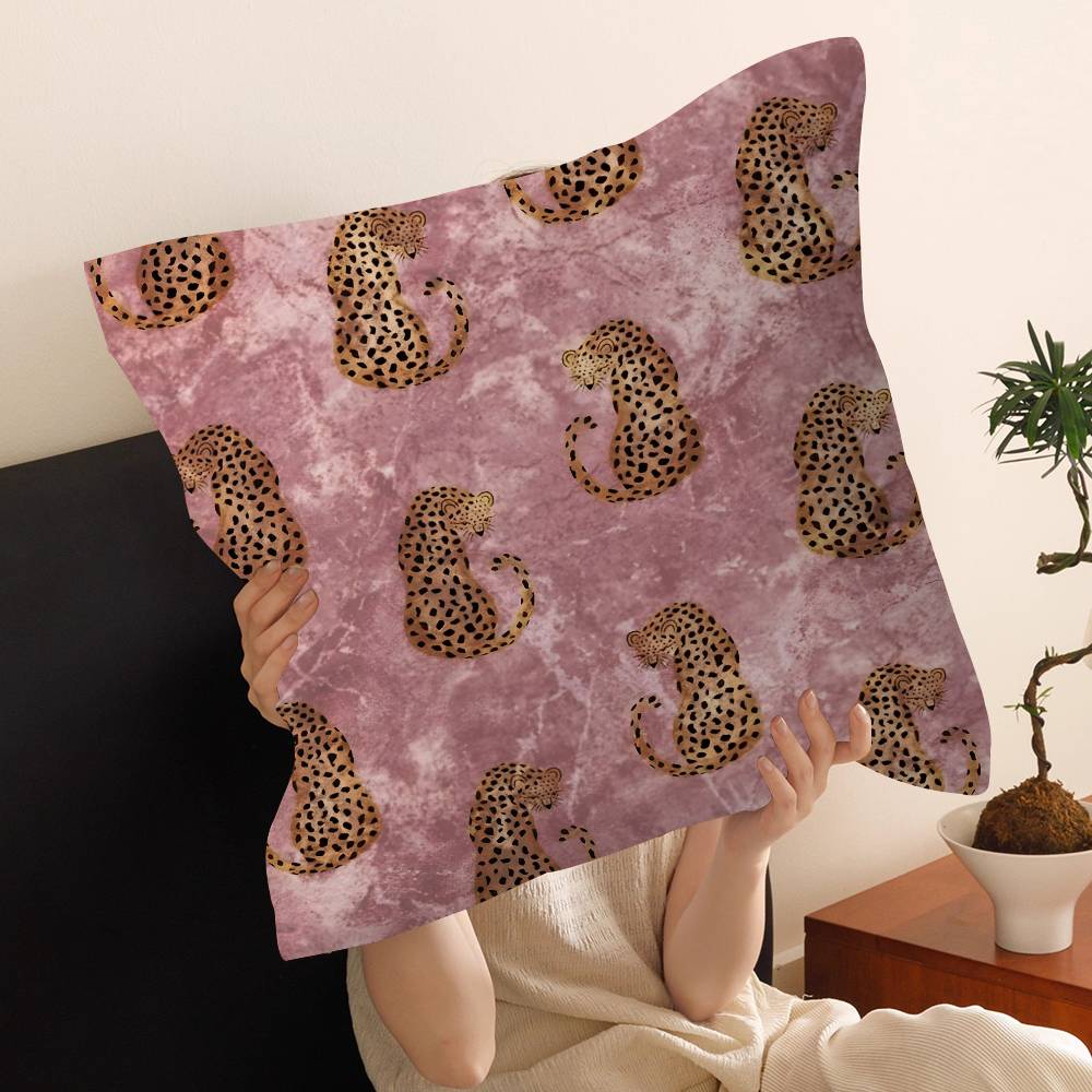 Animal Style Tiger Cushion Case Autumn Jungle Pillow Anime Pillow Sofa Bed Head Pillow Cover Cushion Cover 45x45 cm Fashion
