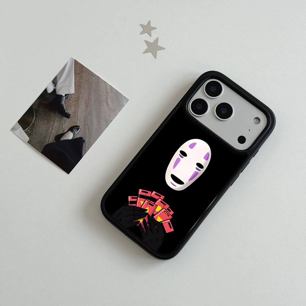 Cartoon H-Hayao M-Miyazaki Phone Case For IPhone 17 Air 16 15 14 Plus 13 12 11 Pro Max Dual Tone Hard PC Fashion Protective Cov iPhone 14 Plus