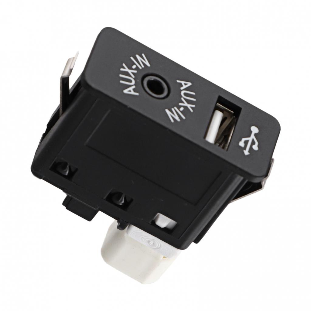 Und Zuverlässige USB AUX Eingangsbuchse für BMW 1 3 5 Serie E60 E61 E81 E87 E90 E91