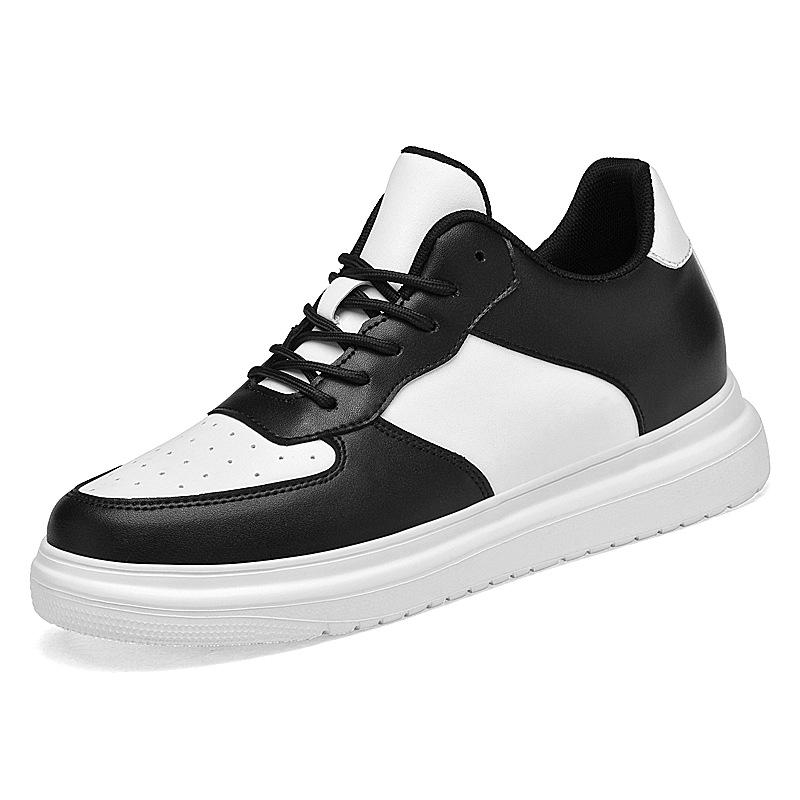 Invisible Inner Heightening Men's Shoes 8CM Thick-soled Heightening Shoes Men's 6 Casual Little White Shoes Sports Shoes Board Shoes