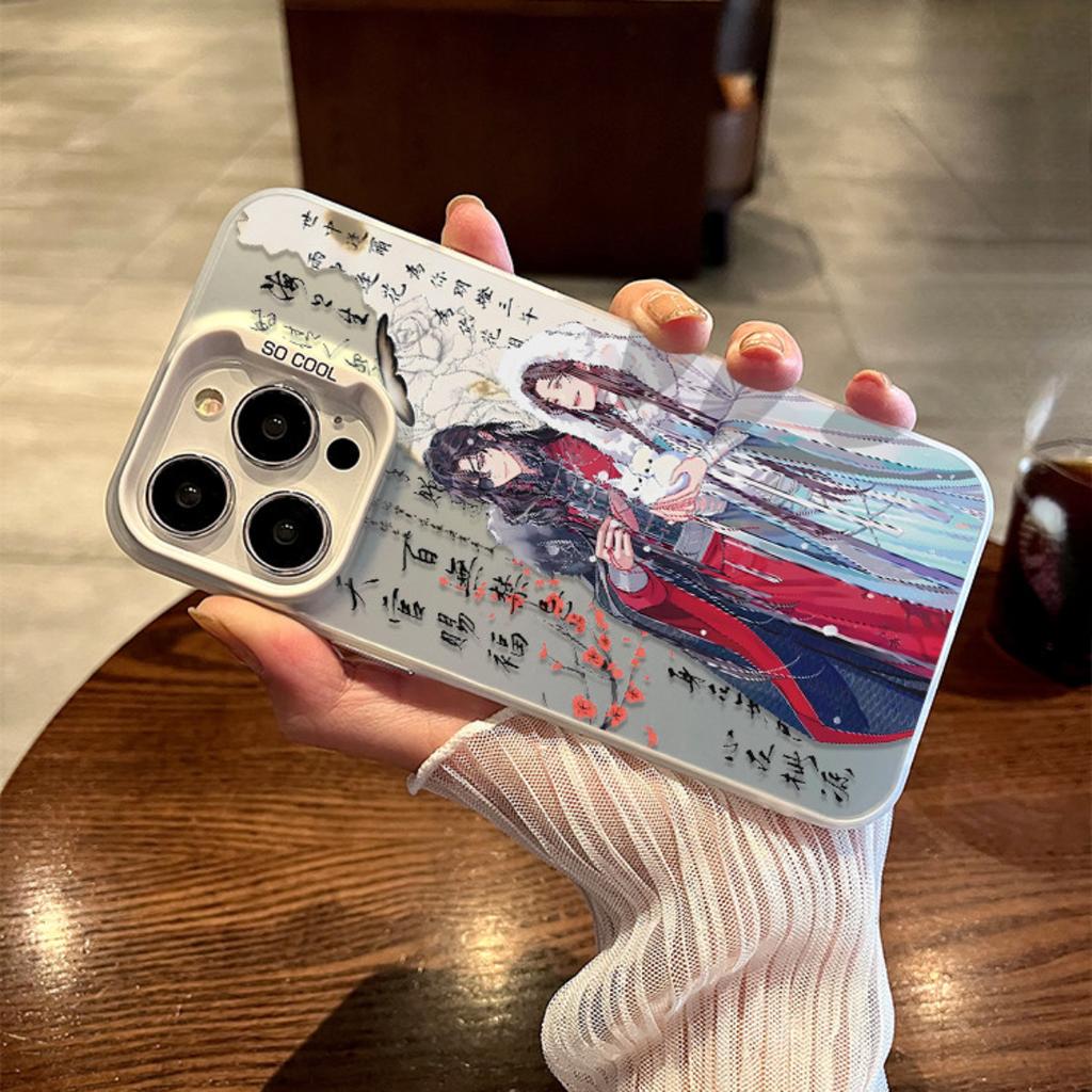 Heaven Official's Blessing Xie Lian & Hua Cheng Couple Phone Case for iPhone 15/14/13/12 - Anime Cover