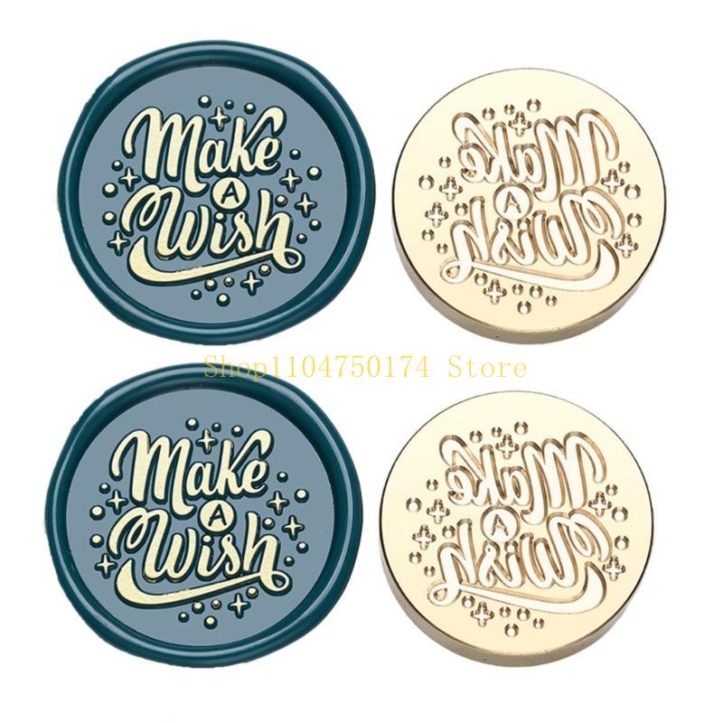 Seal Stamp Head Replacement Antique Embossed Sealing Stamp Head for Envelope top sale