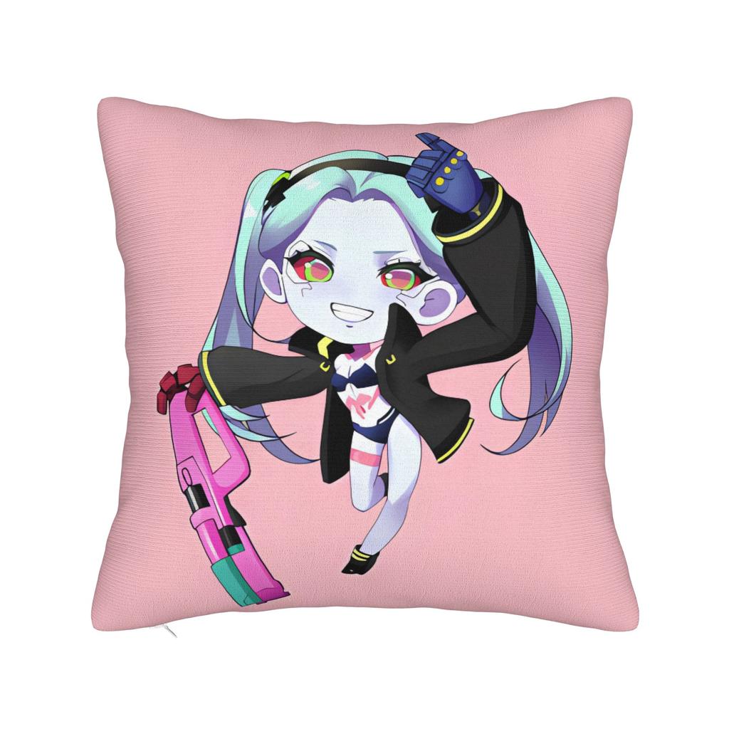 Pillow Case C-Cyberpunks Edgerunners Custom  Pillow Cover For Sofa Couch Bed Living Room Vintage Pillowcases