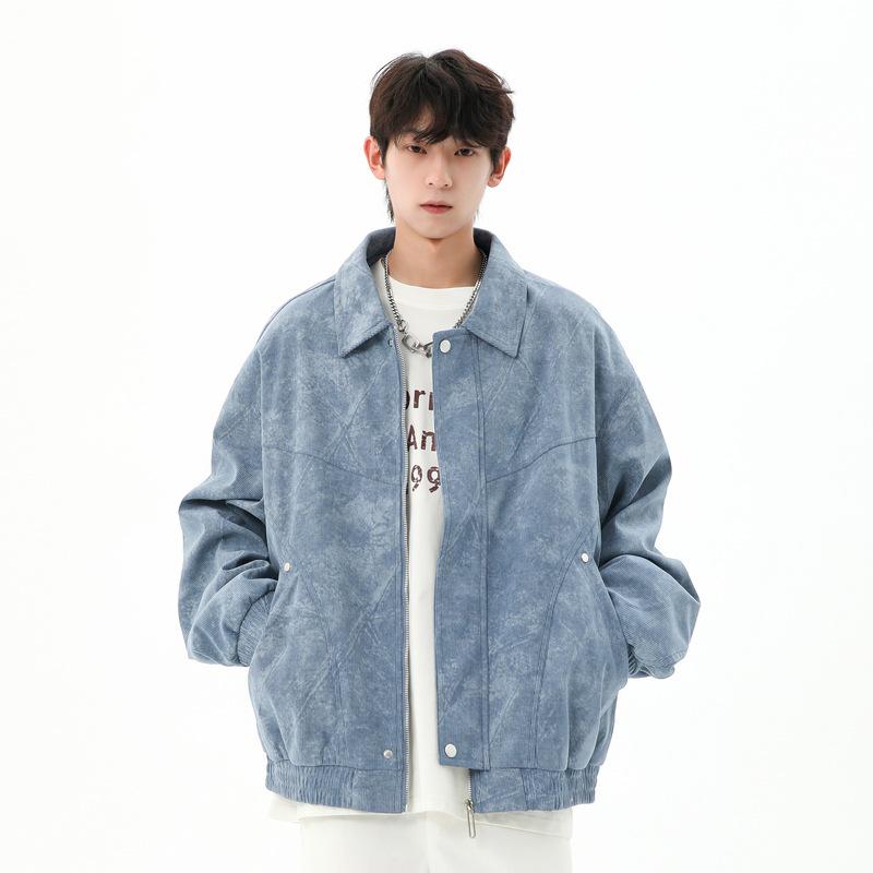 

Spring & Autumn Trendy Men s Camouflage Square Neck Plus Size Loose Casual Jacket 5XL 100-110 kg