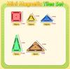 Portable Magnetic Stained Glass Building Tiles Set for Kids - Educational Toy