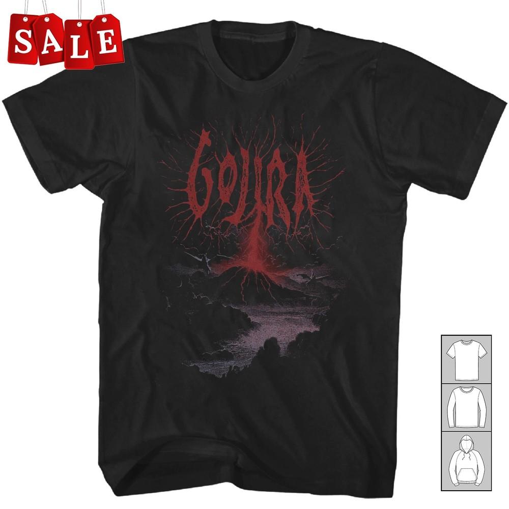 Редкая футболка унисекс с графикой группы Gojira S-5XL JJ267 L