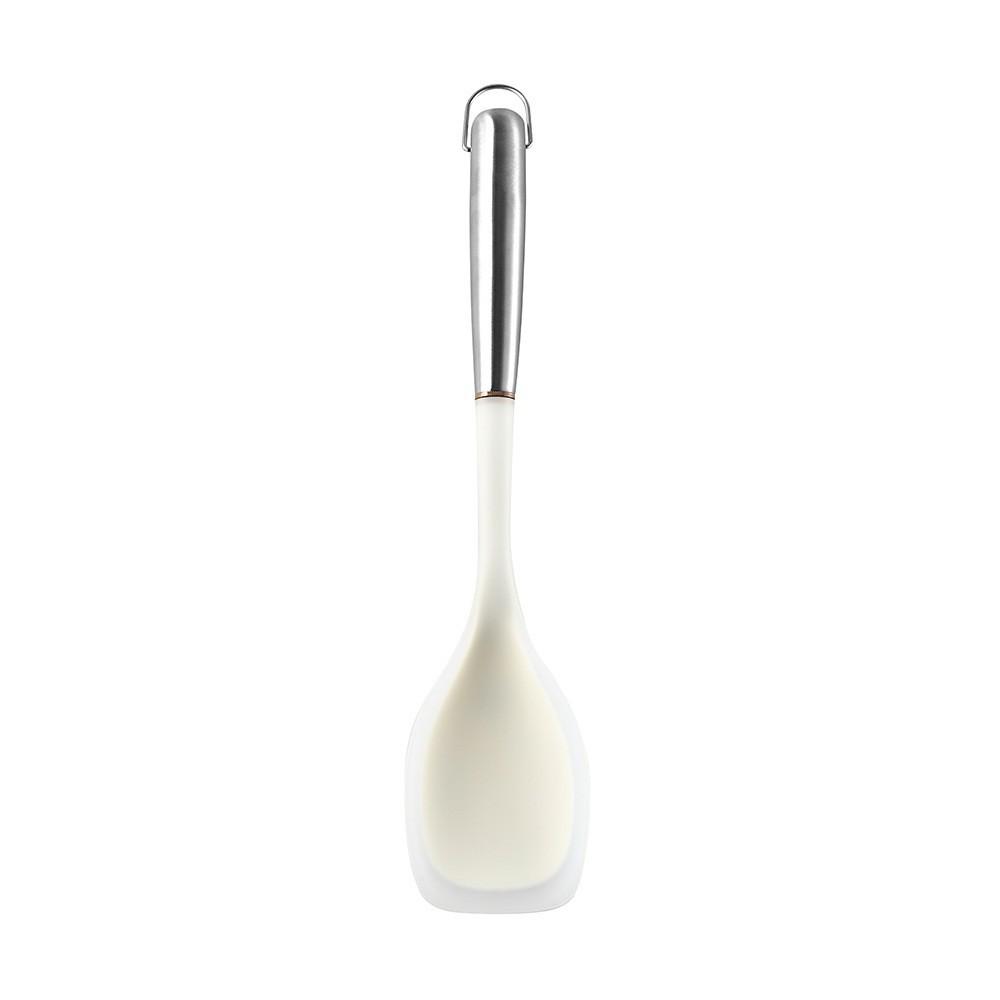 New Stainless Steel Handle Silicone Kitchenware Set Household Spatula Cooking Spoon Spatula Kitchen Non-stick Pan Silicone