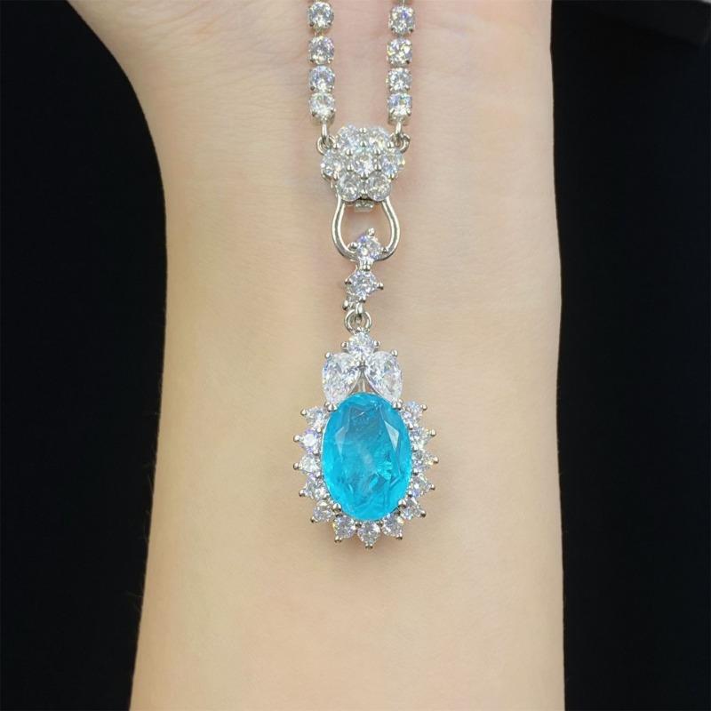 Sace Gems Clássico liga de cobre zircão anel brincos pingente colar conjuntos de jóias presentes festa de casamento