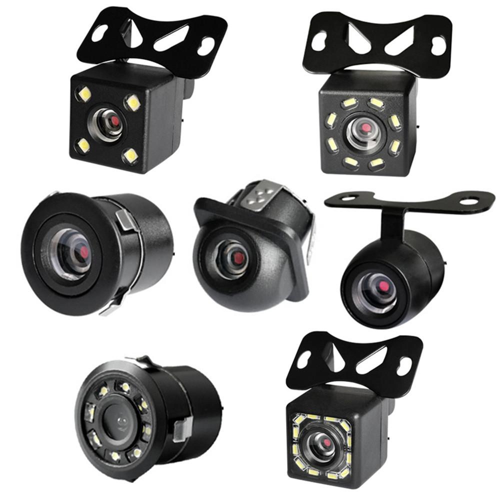Car reverse camera HD 12LED Clear night vision waterproof CCD LED Car reverse camera Reverse backup monitor Wide Angle camera