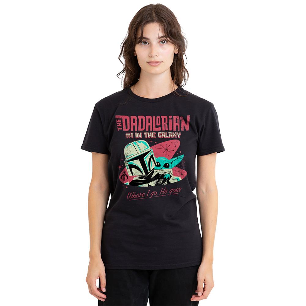 Star Wars: The Mandalorian Womens/Ladies Dadalorian 1 In The Galaxy T-Shirt