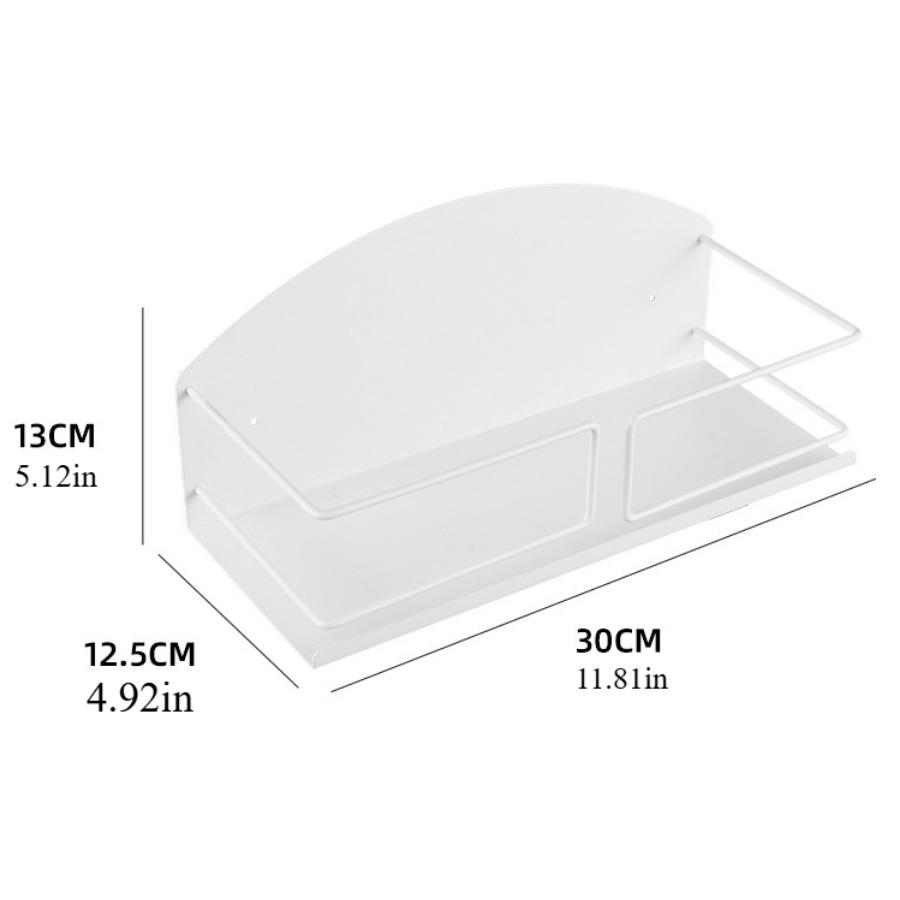 Fridge Storage Shelf Home Kitchen Organiser Wall Mounted Magnetic Shelf Side Magnetic Refrigerator Shelf