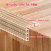 1PC 2m/78.74in Transparent Anti-collision Strip  Table Edge Protection Strip Furniture Corner Protection Bumper Tape