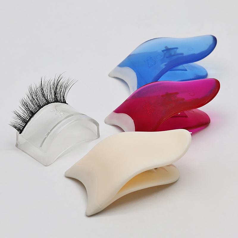 Paste False Eyelash Beauty Tools Fake Eyelash Applicator Tweezers Mascara Eyelashes Clip Aids Lashes Curler Makeup Cosmetic Tool