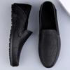 Men's casual leather shoes four seasons plus size anti slip business leather shoes fashion versatile tide party driving shoes