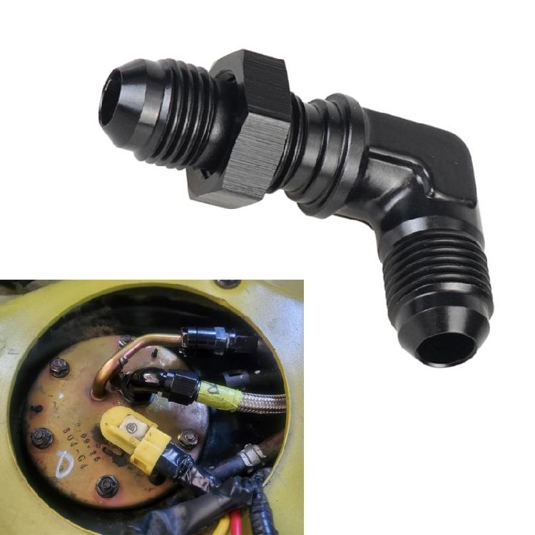 Versatile Male To Female 90° Fuel Fitting Perfect for Various Auto Applications