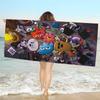 The Amazing Funny W-world Of Gumball Microfiber Blanket Quick Drying Beach Oversized Printing Super Absorbent Pool Towel Blanket