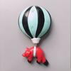 Hot Air Balloon Refrigerator Stickers Animal Shape Magnetic Three-Dimensional Design Message Note Sticky Kitchen Home Decoration