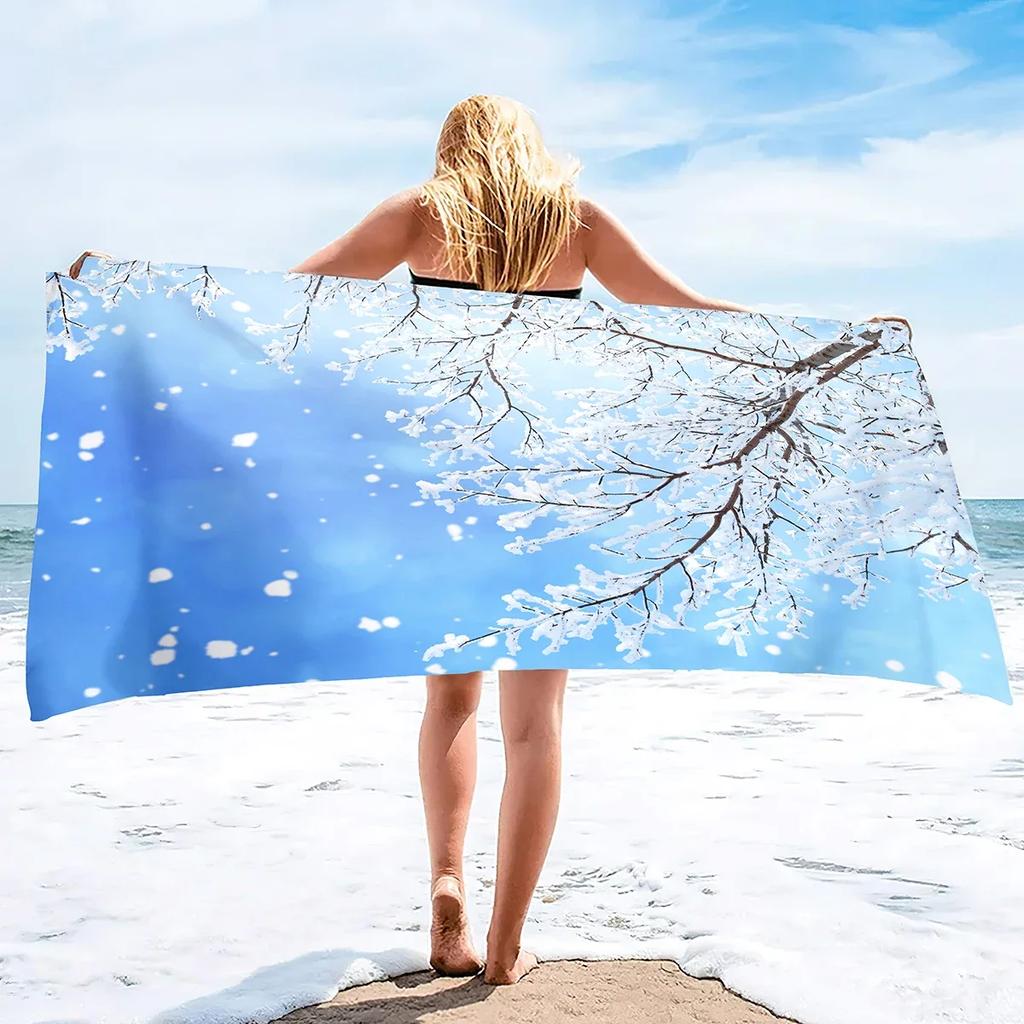Sand Free Beach Towel Quick Dry Pool Towel,Large Beach Blanket,Lightweight Ultra Soft Highly Absorbent Bath Towel for Travel