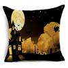 New Halloween Pumpkin Festival Festive Linen Pillow Case Home Sofa Cushion Car Pillow Case Gift Premium Durable