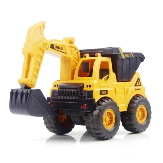 Auto Toy Polished Smoothly Innovative Plastic Children Excavator with Bucket for Child