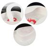 Practical Plastic Commode Chair with Ergonomic Handle for Safety Suitable for Pregnant Women and Mobility Impaired