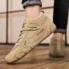 Men Casual Shoes Outdoor Fashion Sports Shoes Leather Sneakers High Top Luxury Men Classic Walking Shoes Winter Motocross Boots