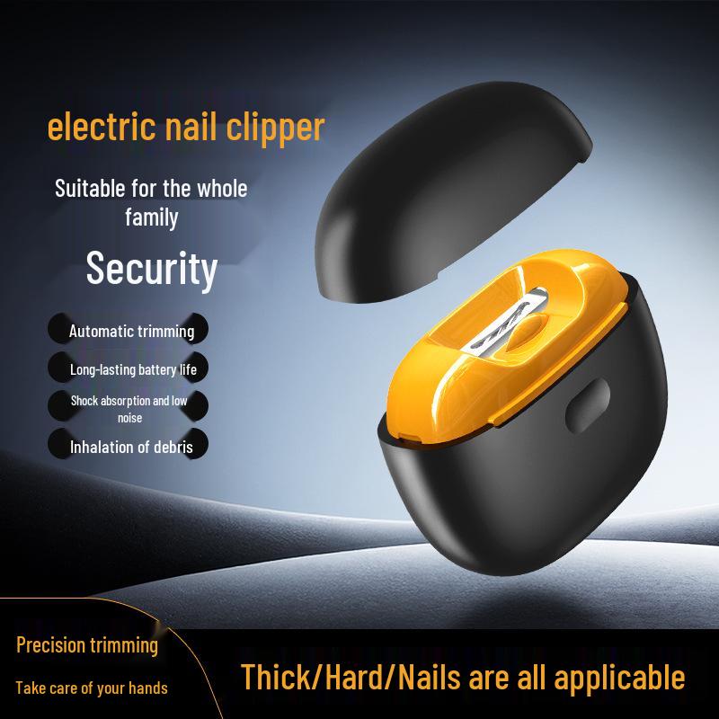 Children's Safe Electric Nail File and Clippers - Portable, Anti-Pinch Design