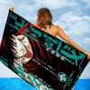 Anime Fushiguro Megumi Jujutsu Kaisen Beach Towel Colorful Bath Towels for Girl Microfiber Beach Yoga Spa Gym Pool