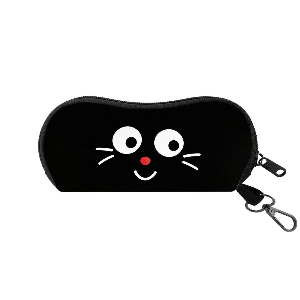 Eyeglasses Case Vibrant Travel Glasses Case Sunglasses Pouch  Glasses Holder With Carabiner For Keychains Travel Gift For