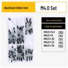Stainless Steel Countersunk Flat Head Aluminum Open-End Pop Rivet for Decoration