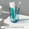 Couple Solid Color Transparent Mouthwash Cup Large Capacity Nordic Style Toothbrush Cup Transparent Mouthwash Plastic Cup