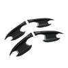 Carbon Fiber Exterior Door Handle Bowl Cover Trim For Chevrolet Trax 2023 2024
