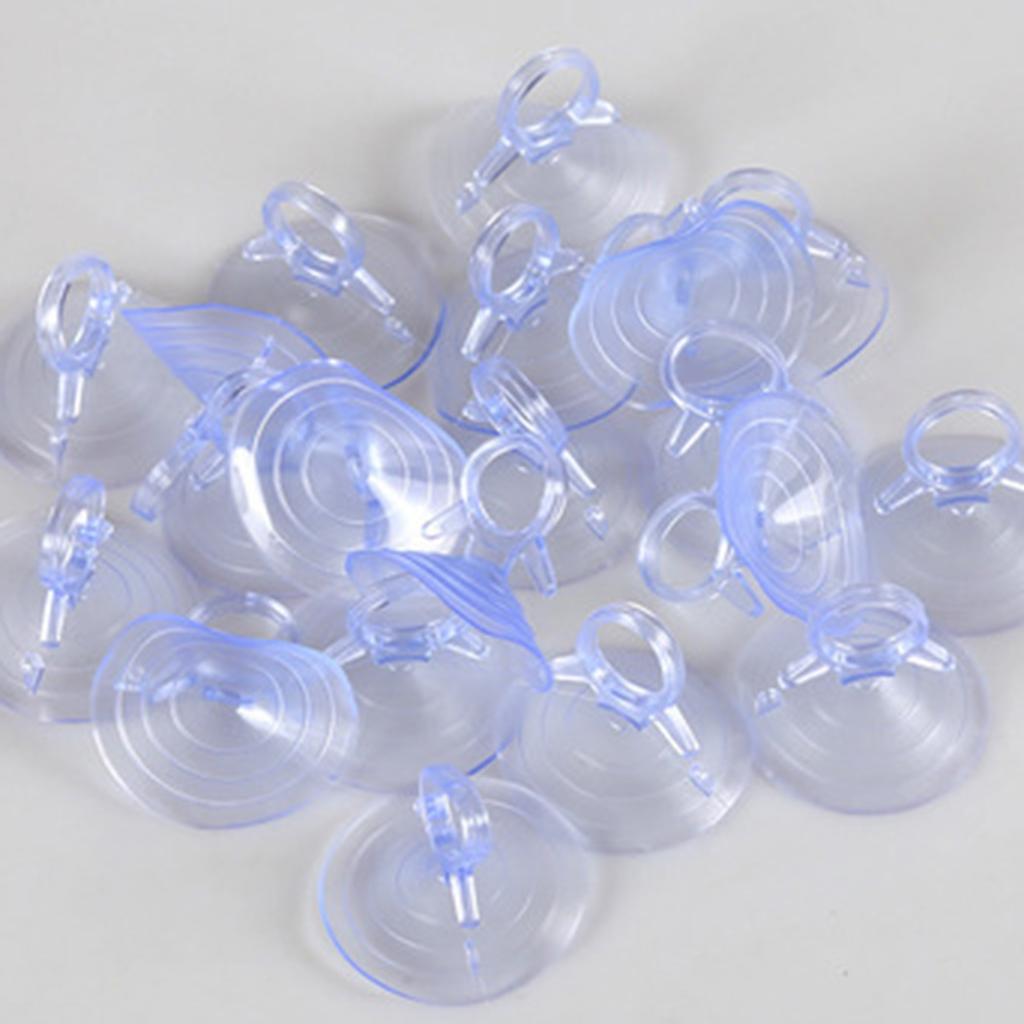 Button Suction Cups Car Clear Glass Hanging Kitchen