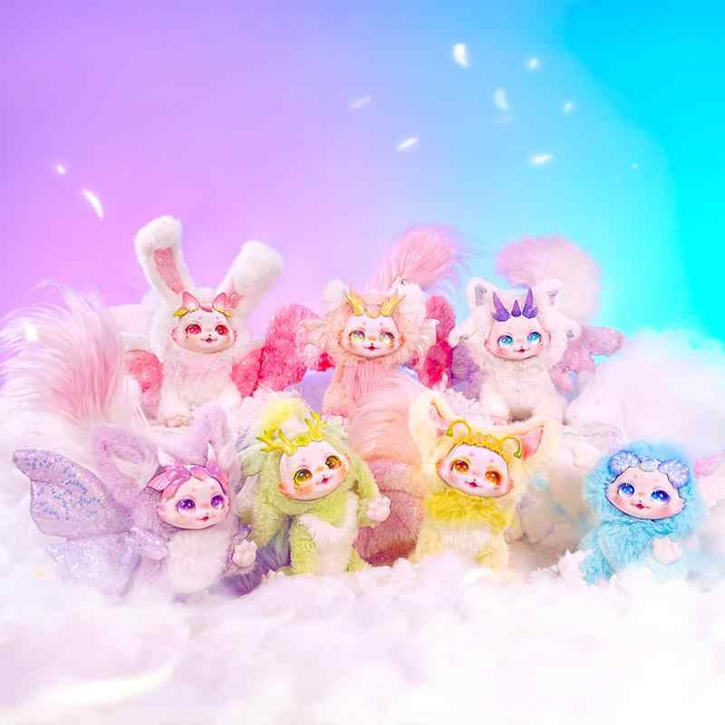 Mayteree Dumia Morino Stern Grenzenlose Serie Große Schwanzpuppe Schreibtischdekoration Rucksack Anhänger Überraschungsgeschenk