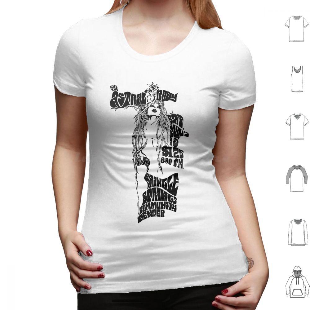 The Astral Body T Shirt Big Size 100 Cotton Astral Mutainable Stars Mystic 1960s Band Jam Music