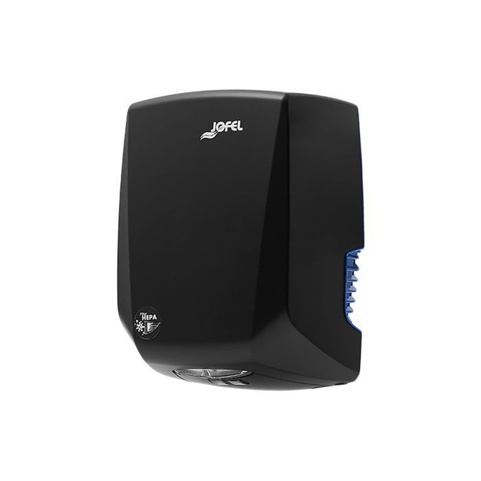 Mini Sèche-Mains Automatique Surpuissant Air Pulsé Power+ Marque: Jofel Plastique ABS Noir(ou Blanc) Garantie de 2 ans