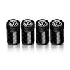 4PCS Car Wheel Tire Valve Stem Caps Metal Valve Accessories Auto Cover for Volkswagen VW R Line R32 Touareg Passat Polo 4 Motion Zq3