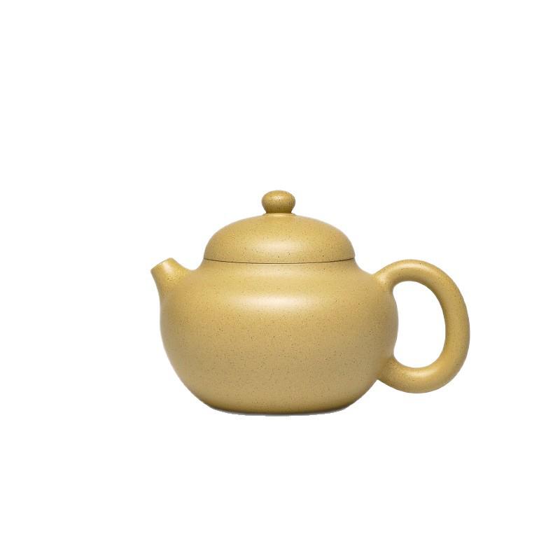 Yixing Zisha Teapot: Handmade Benshan Green Clay by Famous Master