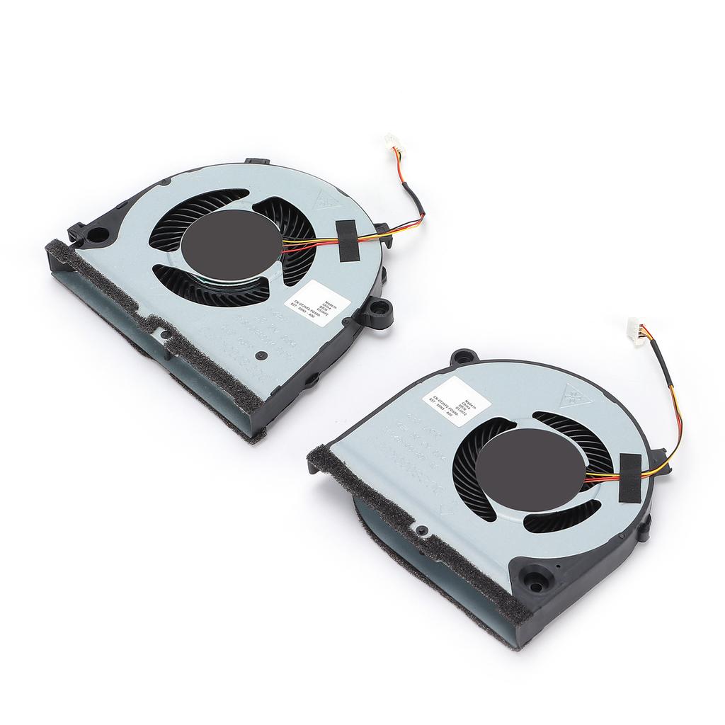 Cooling Fans 4‑Pin Low Noise CPU GPU Computer Fans for DELL Inspiron Game G3 G3‑3579 3779 G5‑15 5587